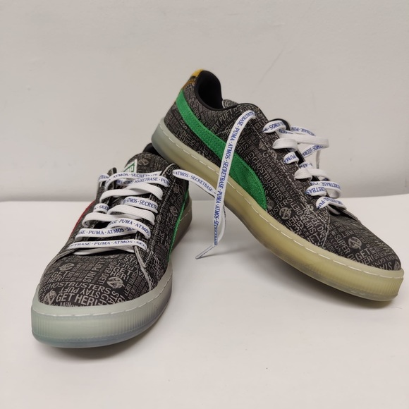 NEW: PUMA ATMOS SUEDE Ghostbusters Black Sneakers - Picture 12 of 16